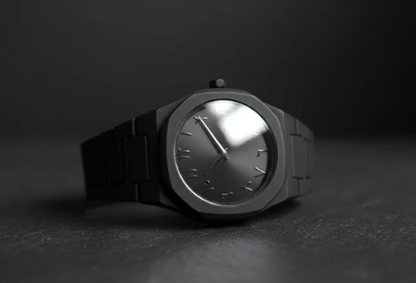 STYLISH BLACK ARABIC AURA WATCH